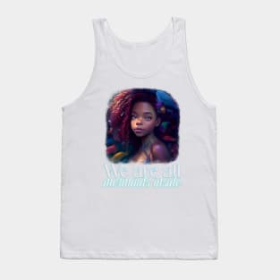 Mermaid Princess Black Girl Magic Tank Top